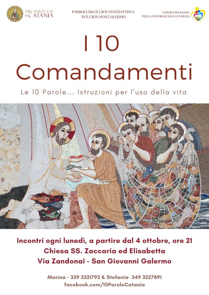 Don Fabio Rosini Catechesi 10 Comandamenti A Catania le Catechesi sulle Dieci Parole, ideate da don Fabio Rosini