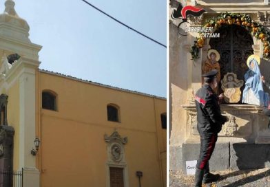 Paternò, ruba dal presepe “Gesù Bambino” e la “Madonna”: recuperati e restituiti dai Carabinieri