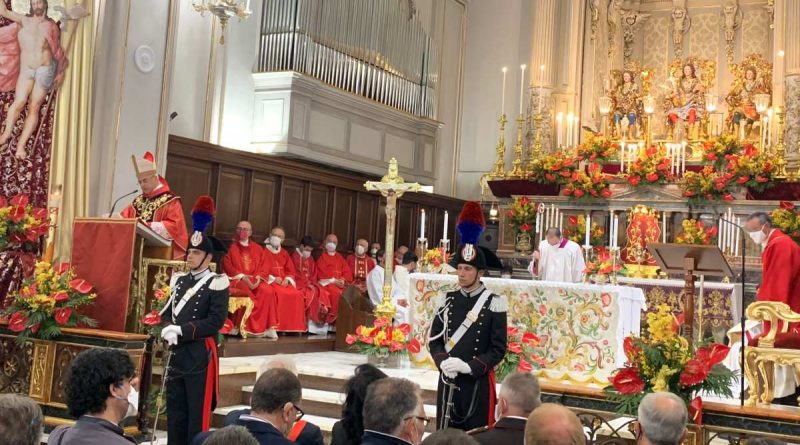 Festività patronali a Trecastagni, l’Arcivescovo: «Portiamo a casa la luce e l’esempio dei santi»